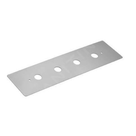 Kludi Accessoires - Plaque de montage pour mitigeur de baignoire installation 4 trous, laiton 1602145
