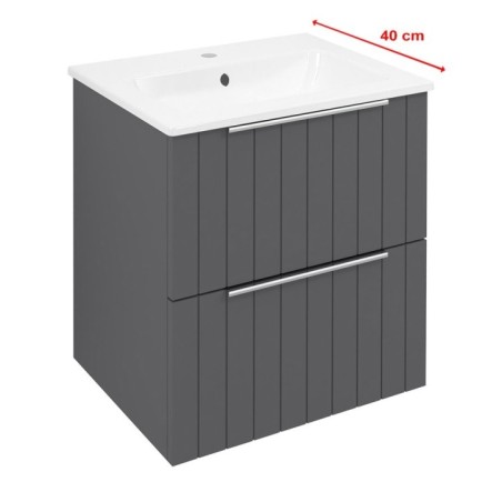 CIRASA Vanity Unit 48x54x39cm, carina strip