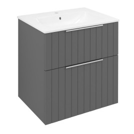 CIRASA Vanity Unité 59,2x64x46cm, bande de carina
