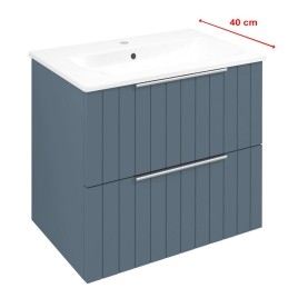 CIRASA Vanity Unit 58x54x39cm, sienne strip