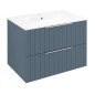 CIRASA Vanity Unité 69,8x52x46cm, bande de sienne