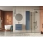 CIRASA Vanity Unité 59,2x64x46cm, bande verde