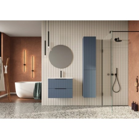 ESPACE Unité de rangement 35x172x32cm, porte 2x, gauche/droite/sienne
