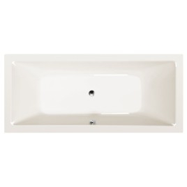 KRYSTA Bain rectangulaire 180x80x39cm, ivoire