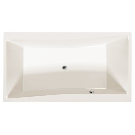 QUEST Bain rectangulaire 180x100x49cm, ivoire