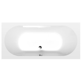 LEVANA Bain rectangulaire 170x80x39cm, Blanc