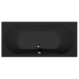 LEVANA Bain rectangulaire 170x80x39cm, noir mat
