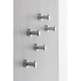 Crochet SAMBA, paquet de 5, chrome