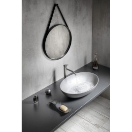 Robinet en béton de comptoir FORMIGO, 60x40cm, argent