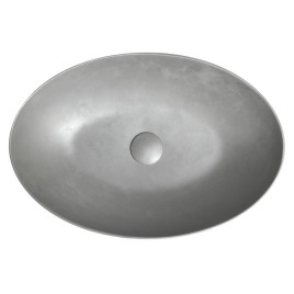 Robinet en béton de comptoir FORMIGO, 60x40cm, argent