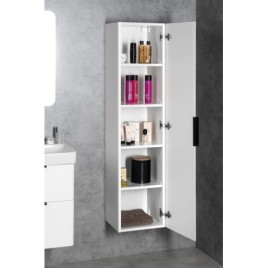Unité de rangement haut de gamme DENEB 31x150x35cm L/R, mat blanc