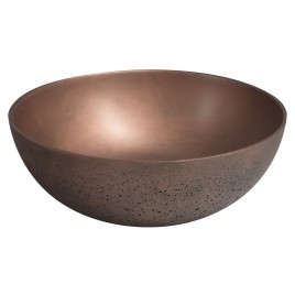 Robinet en béton, dia 39cm, cuivre