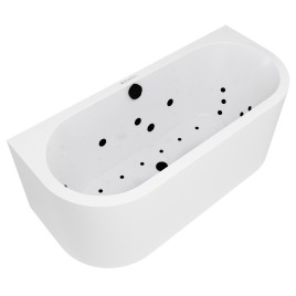 INFINITY Massage System HYDRO AIR, Contrôle électronique, noir