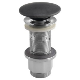 Déchets de lavabo en creux 5/4 paires, bouchon en béton, anthracite