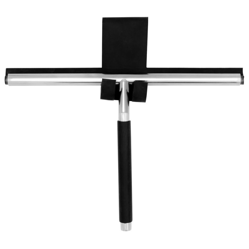 Squeegee douche CERA, noir, acier inoxydable