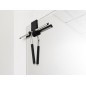 Squeegee douche CERA, noir, acier inoxydable