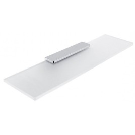 Support de plateau en verre 8mm, chrome