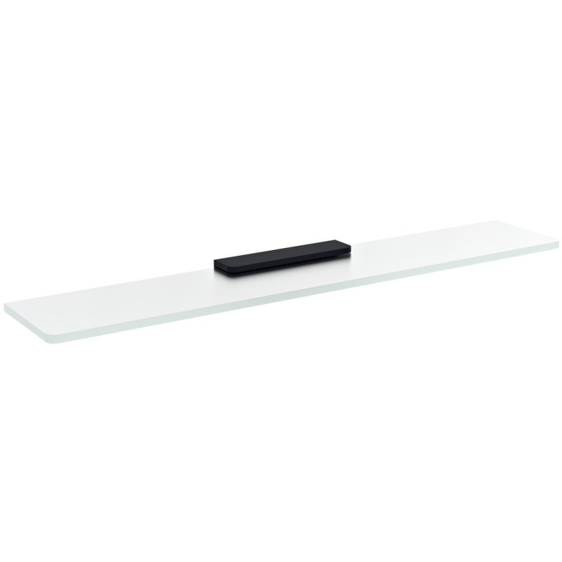 Plateau en verre 500mm, verre noir/produit