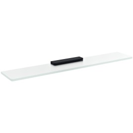 Plateau en verre 500mm, verre noir/produit