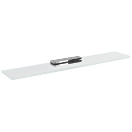 Plateau en verre 600mm, chrome/verre clair