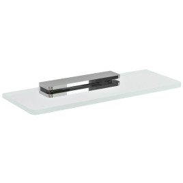 Plateau en verre 300mm, chrome/verre clair