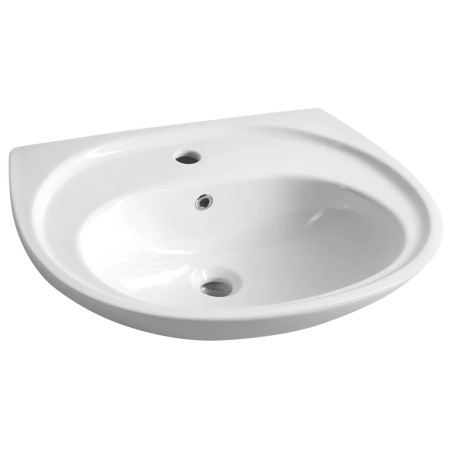 Lavabo en céramique 60x48cm, blanc