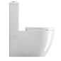 PURA Fermer Toilettes jumelées, blanc ExtraGlaze