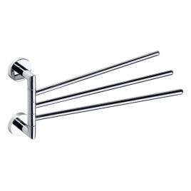 Porte serviette réglable X-ROUND 380mm, chrome