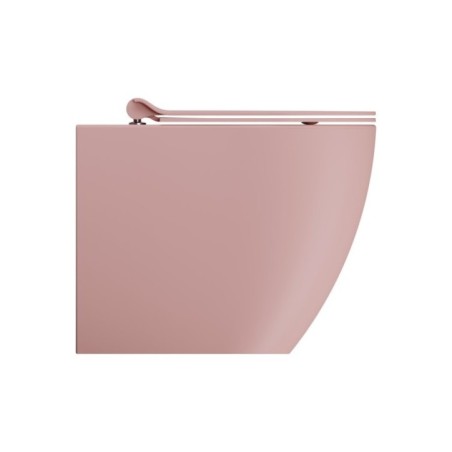 PURA WC pan, Swirlflush, 36x55cm, S-trap/P-trap, blush dual-matt