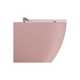 PURA WC pan, Swirlflush, 36x55cm, S-trap/P-trap, blush dual-matt