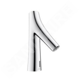 Axor Starck Organic - Mitigeur de lavabo électronique, alimentation par piles, chrome 12172000
