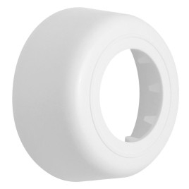 Rosette 85/40mm, hauteur 33mm, ABS/blanc