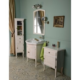 RETRO Unité de stockage 60x80x38cm, blanc droit/ancien