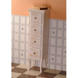 RETRO Unité de stockage 35x119x33cm, vieux blanc