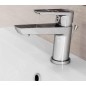 Cersanit Mille - Mitigeur de lavabo avec vidage, chrome S951-045
