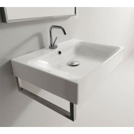 CENTO Serviette Support de rail 41cm, chrome