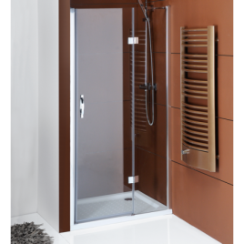 LEGRO Porte de douche Alcove 800mm, verre clair