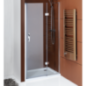 LEGRO Alcove Porte de douche 1000mm, verre clair
