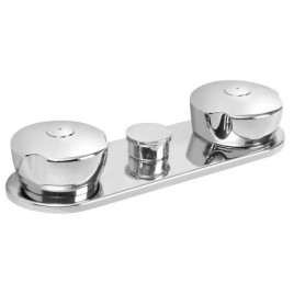 Robinet mélangeur avec interrupteur 18x6cm, chrome