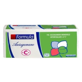 C Fold Paper Serviettes, 100% pulpe vierge, 23x33cm (emballage 3840pcs), blanc
