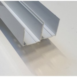 G80 profilé en aluminium vertical, 2pcs