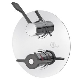 LEA Robinet de douche thermostatique, levier médical, chrome
