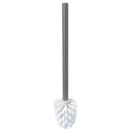 Brosse toilette avec poignée, dia. 70mm, acier inoxydable mat