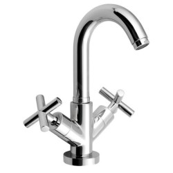 Sapho Reitano Rubinetteria Axia - Mitigeur de lavabo sans bonde, chrome 517/S