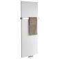 Radiateur de salle de bain MAGNIFICA 456x1206 mm, blanc texturé