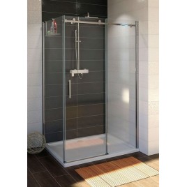 DRAGON Porte de douche 1500mm, verre clair
