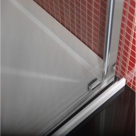 LUCIS LINE Porte douche 1300mm, verre clair