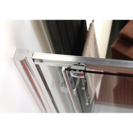 LUCIS LINE Porte douche 1300mm, verre clair