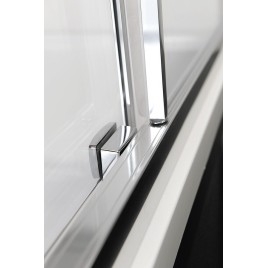 LUCIS LINE Porte de douche 1400mm, verre clair