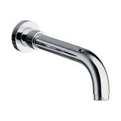 Sapho Tuyaux d'écoulement - Bec mural, 210 mm, chrome CR210CRO